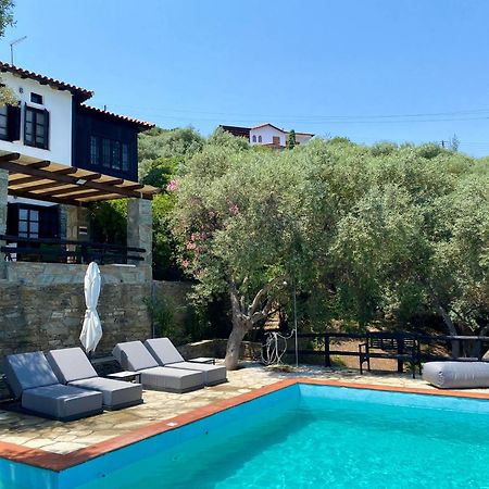 Villa Valia: Traditional Luxurious Residence Pyrgadikia Bagian luar foto