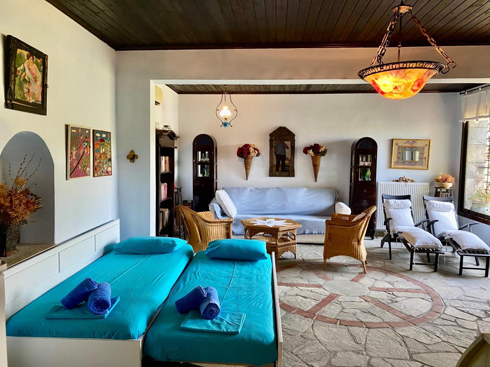Villa Valia: Traditional Luxurious Residence Pyrgadikia Bagian luar foto