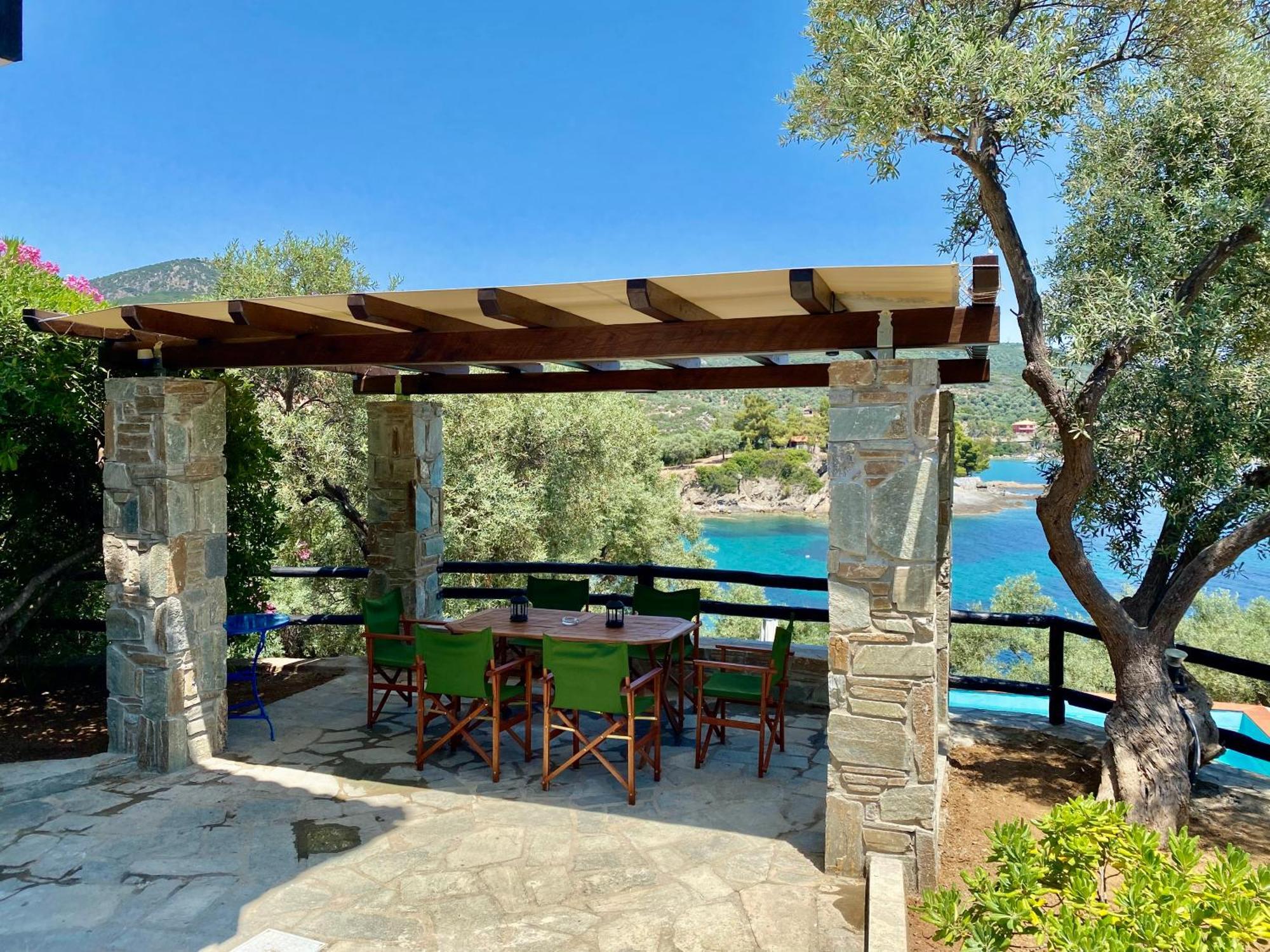 Villa Valia: Traditional Luxurious Residence Pyrgadikia Bagian luar foto